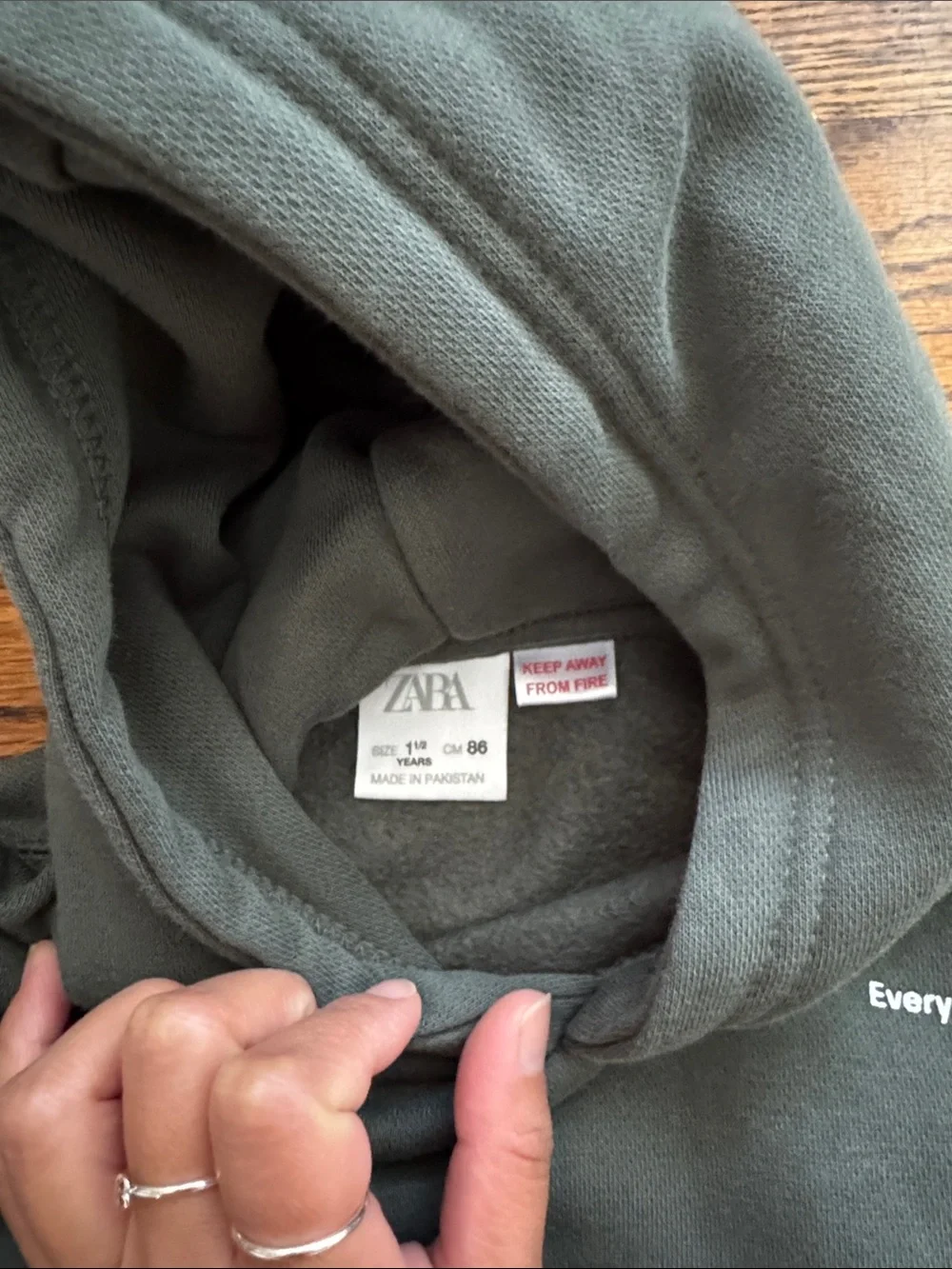 Zara dark green